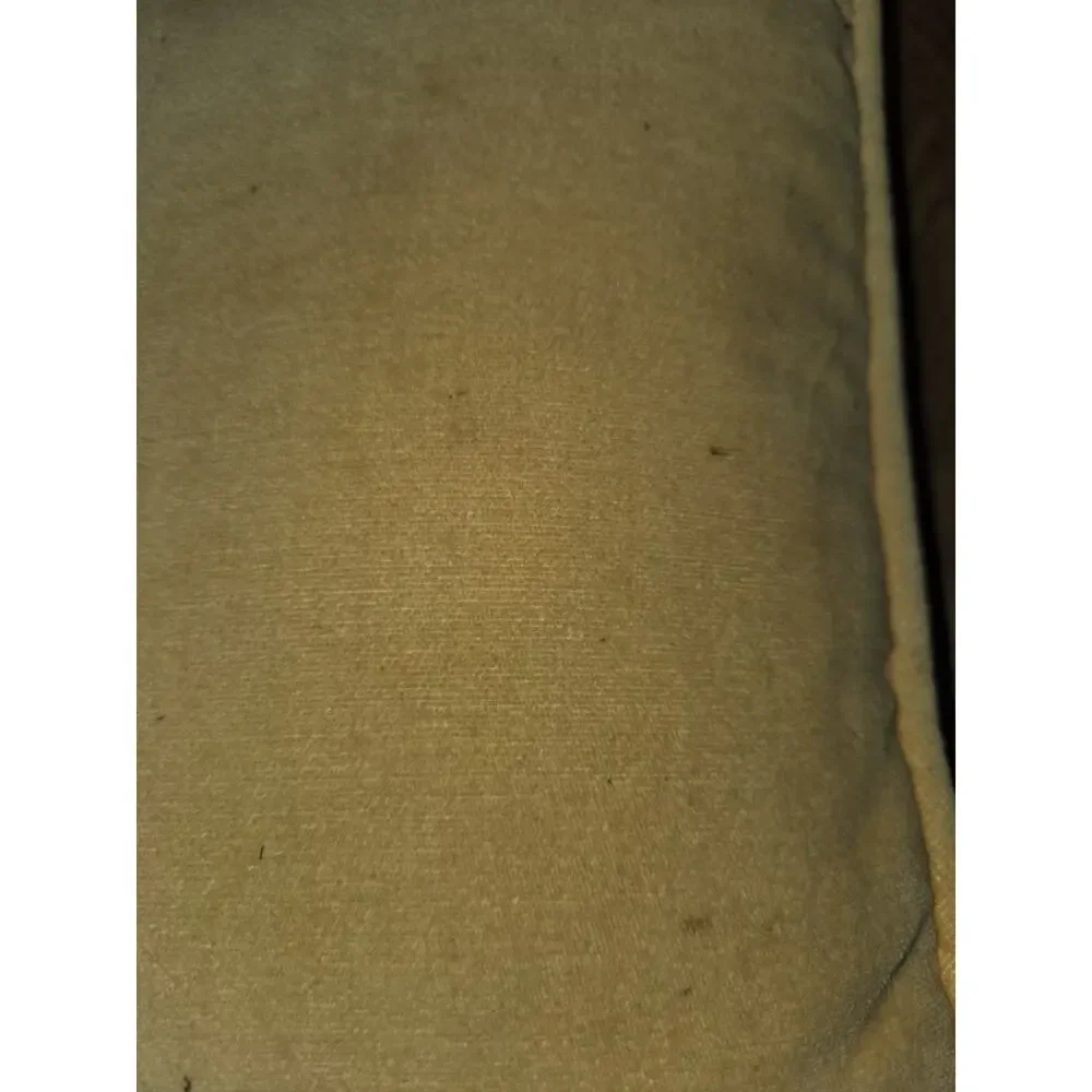 Vintage Needlepoint Aztec Southwestern Gold Velvet Throw Pillow